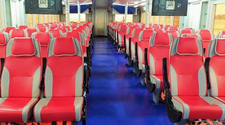 Lomprayah Ferry Interior